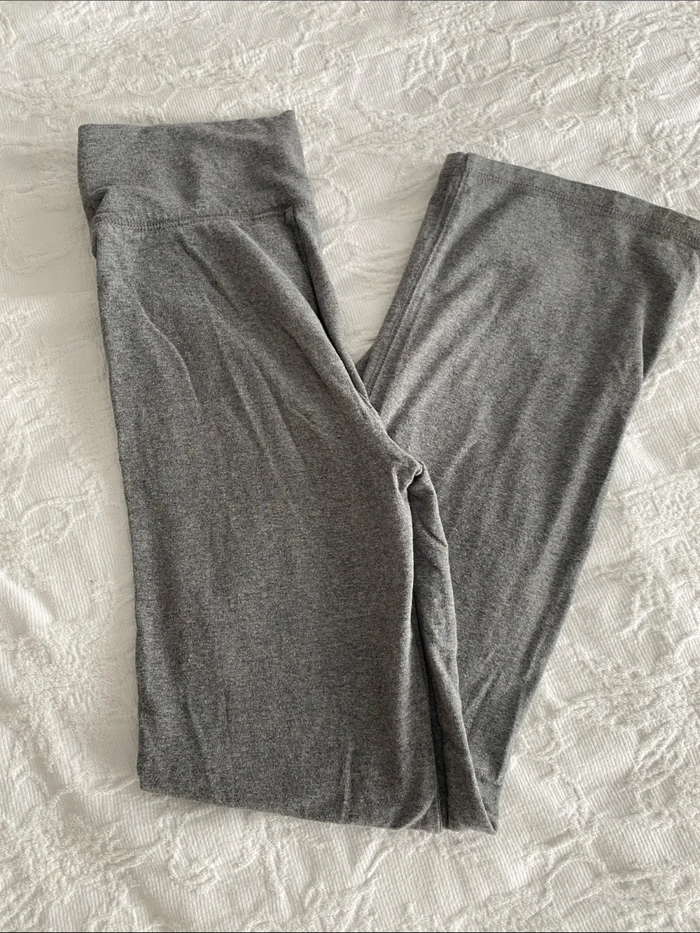 Justice Girls Gray Yoga Pants